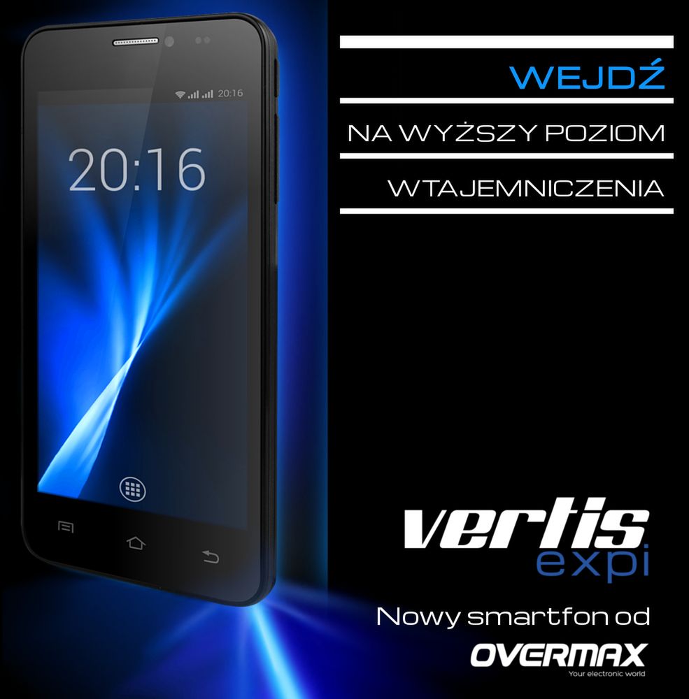 Nowy czterordzeniowy smartfon EXPI od Overmax! 3