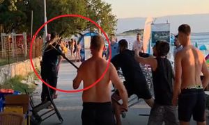 Bójka Niemców w Chorwacji. W ruch poszła łopata i grabie