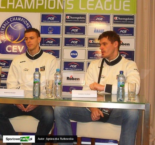 Daniel Pliński (pierwszy z prawej) liczy na sukces w meczu z Tomis Constanta