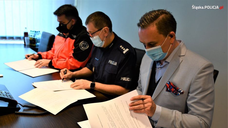 Śląskie. Policjanci i ratownicy medyczni będą się wspólnie szkolić.