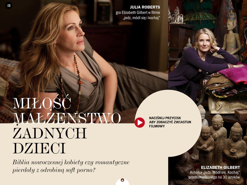 Czytaj „Wysokie Obcasy Extra” na iPadzie 2