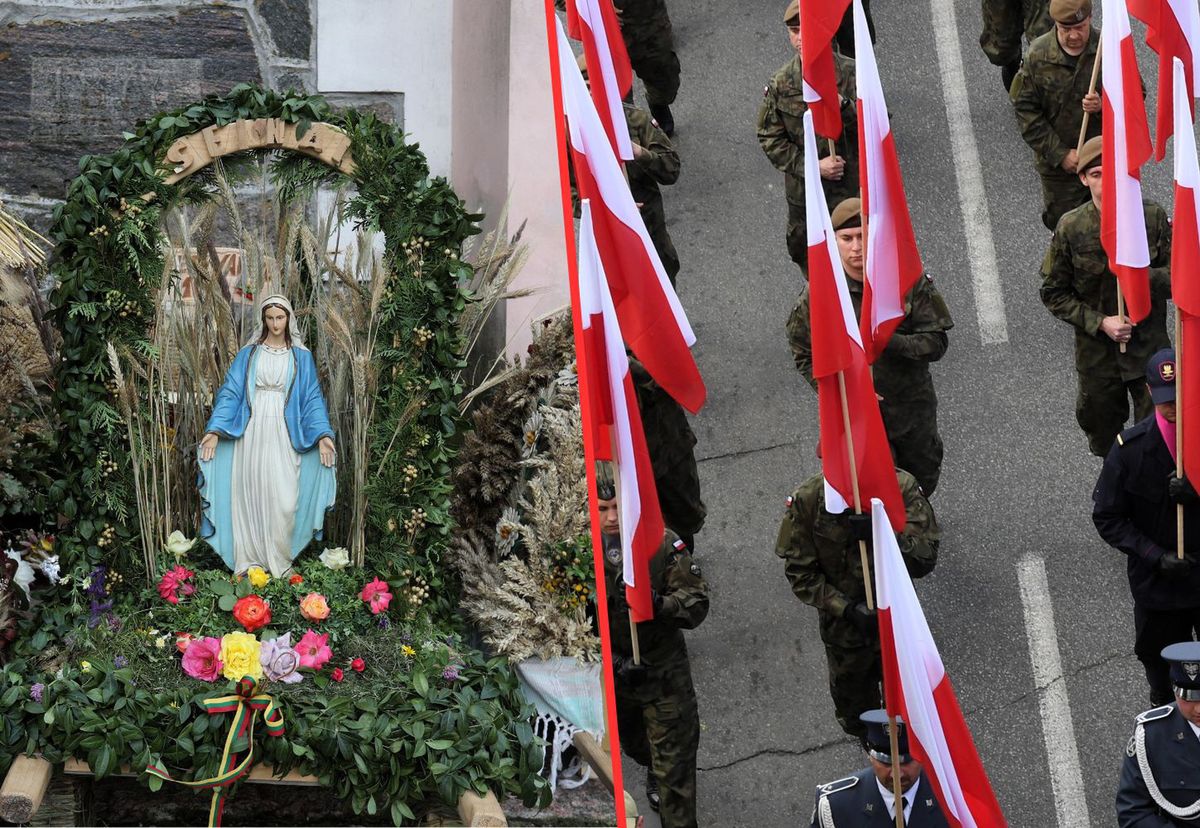 15 sierpnia wypada Uroczystość Wniebowzięcia NMP i Święto Wojska Polskiego