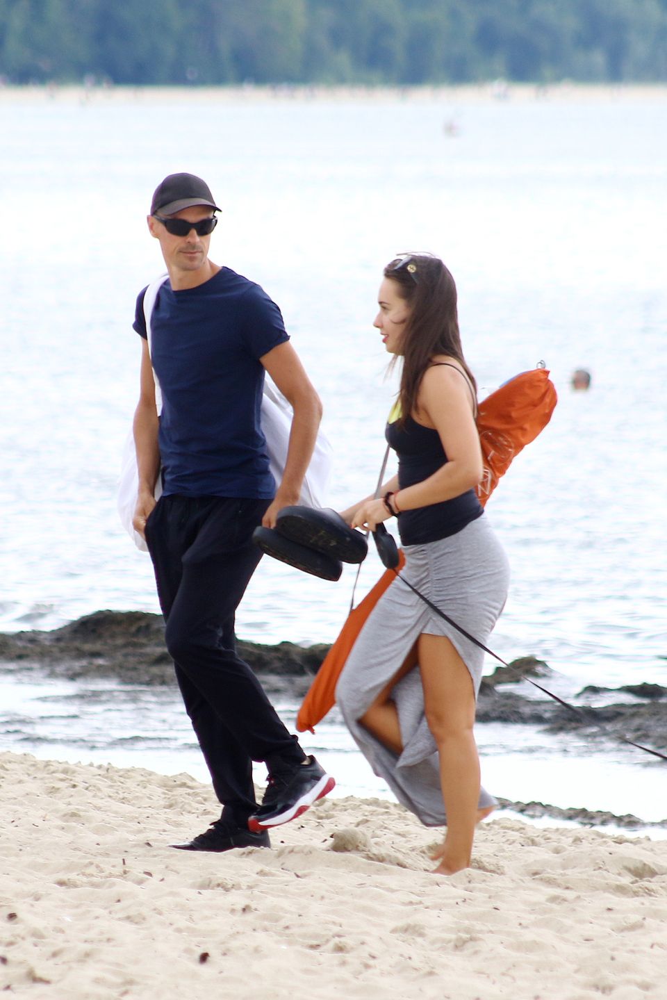 Piotr Żyła i Marcelina Ziętek na wakacjach w Sopocie