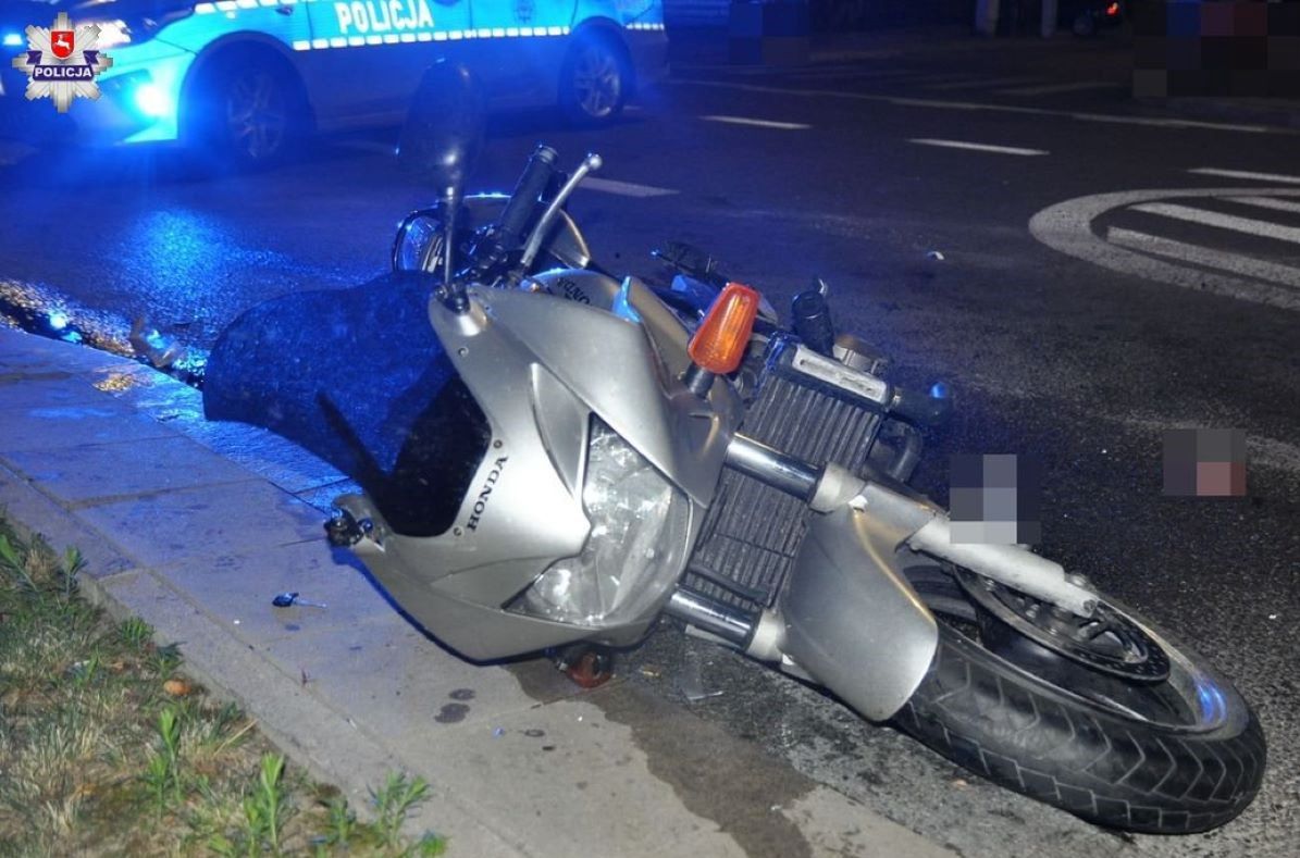 Dramat w lubuskim. Motocyklista potrącił 12-latka na pasach