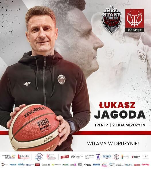 Łukasz Jagoda nowym trenerem Startu II Lublin | fot. Start Lublin