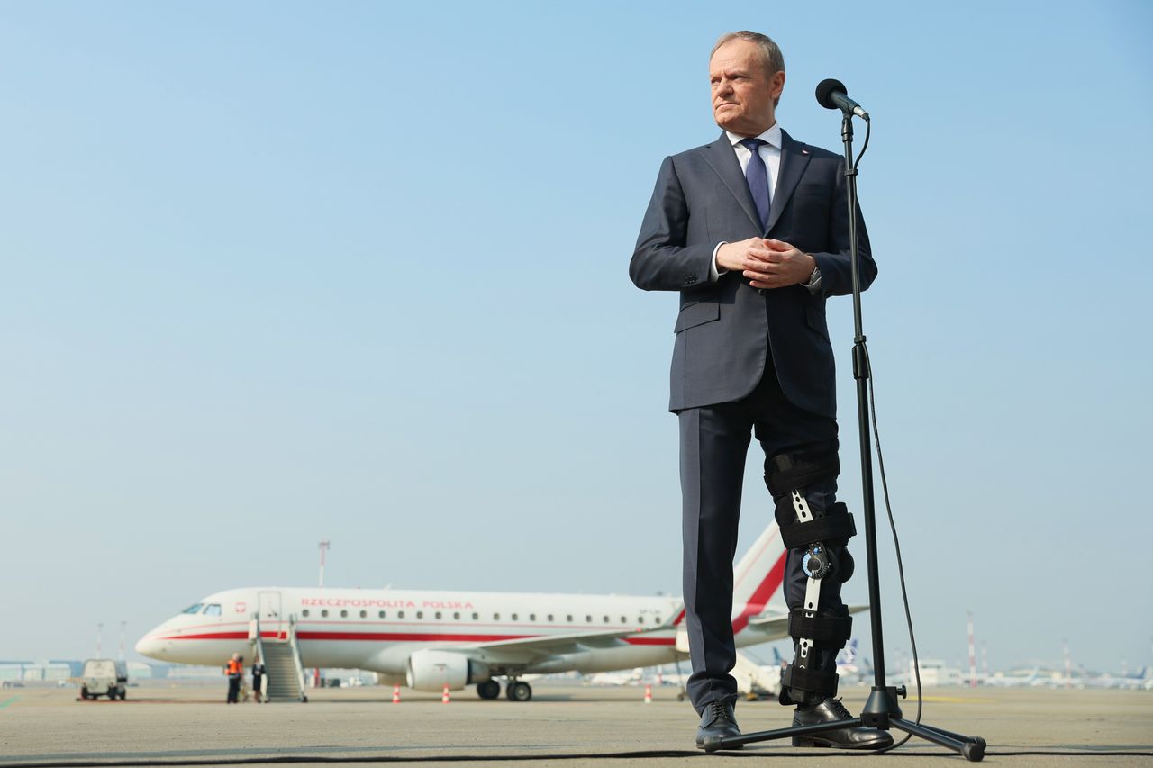 "Nałożymy, a może nie nałożymy". Tusk wymijająco o podatku dla big techów