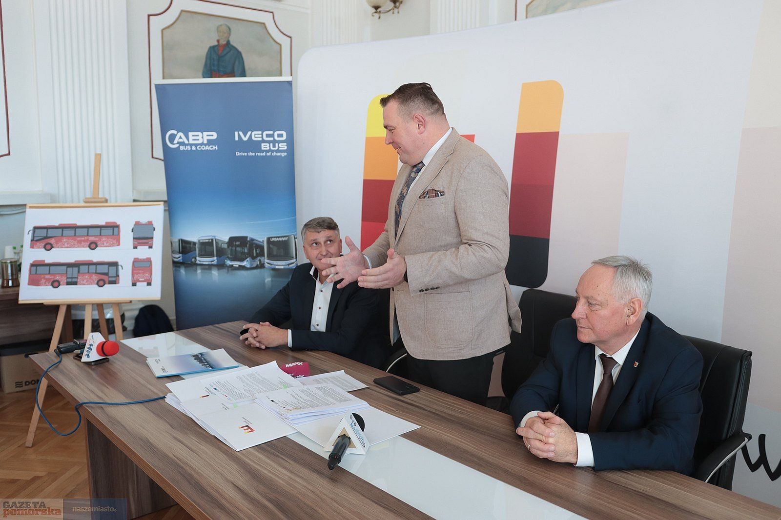 Podpisanie umowy w Starostwie Powiatowym we Włocławku