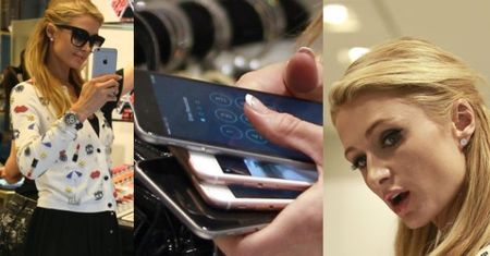 Paris Hilton używa... czterech iPhone'ów jednocześnie!