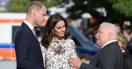 Kate i William spotkali się z Lechem Wałęsą (ZDJECIA)