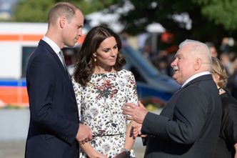 Kate i William spotkali się z Lechem Wałęsą (ZDJECIA)