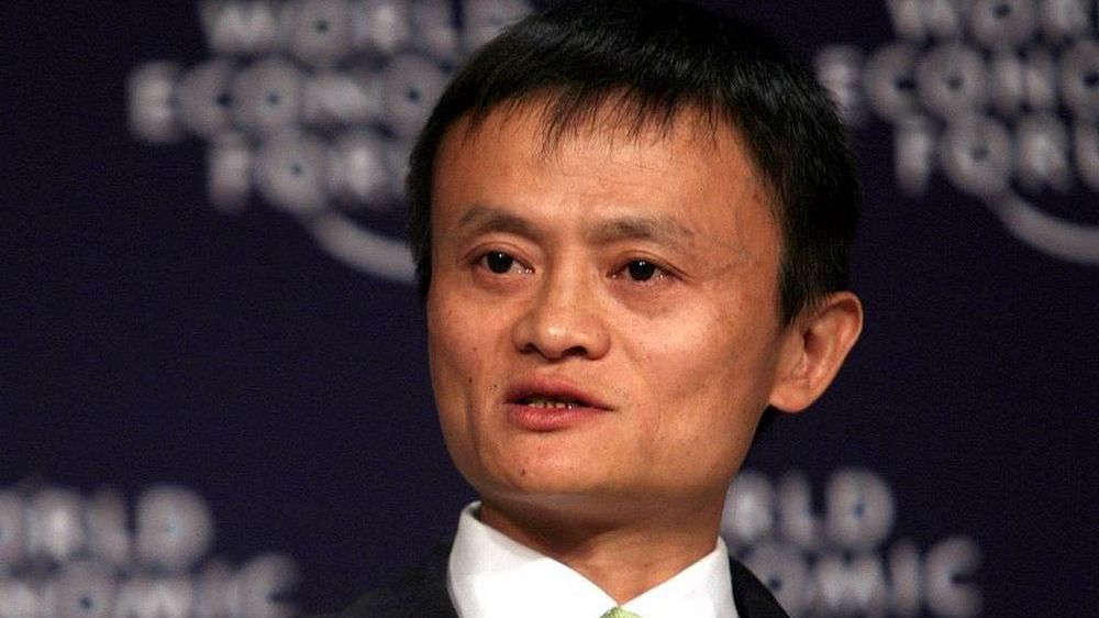 Na zdjęciu Jack Ma Yun, szef Alibaby