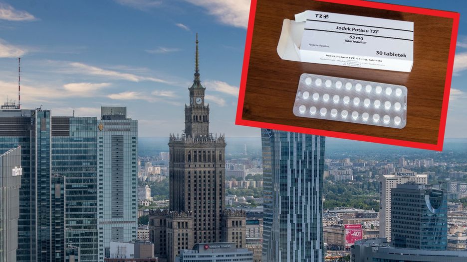 Jodek potasu Mazowieckie. Warszawa i okolice