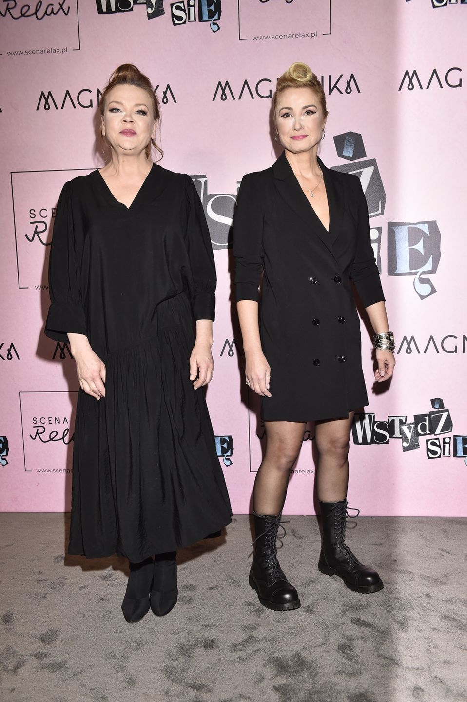 Joanna Brodzik, Beata Kawka - premiera spektaklu „Wstydź się”