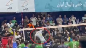 Wstyd i hańba. Tak się zachował irański siatkarz (wideo)