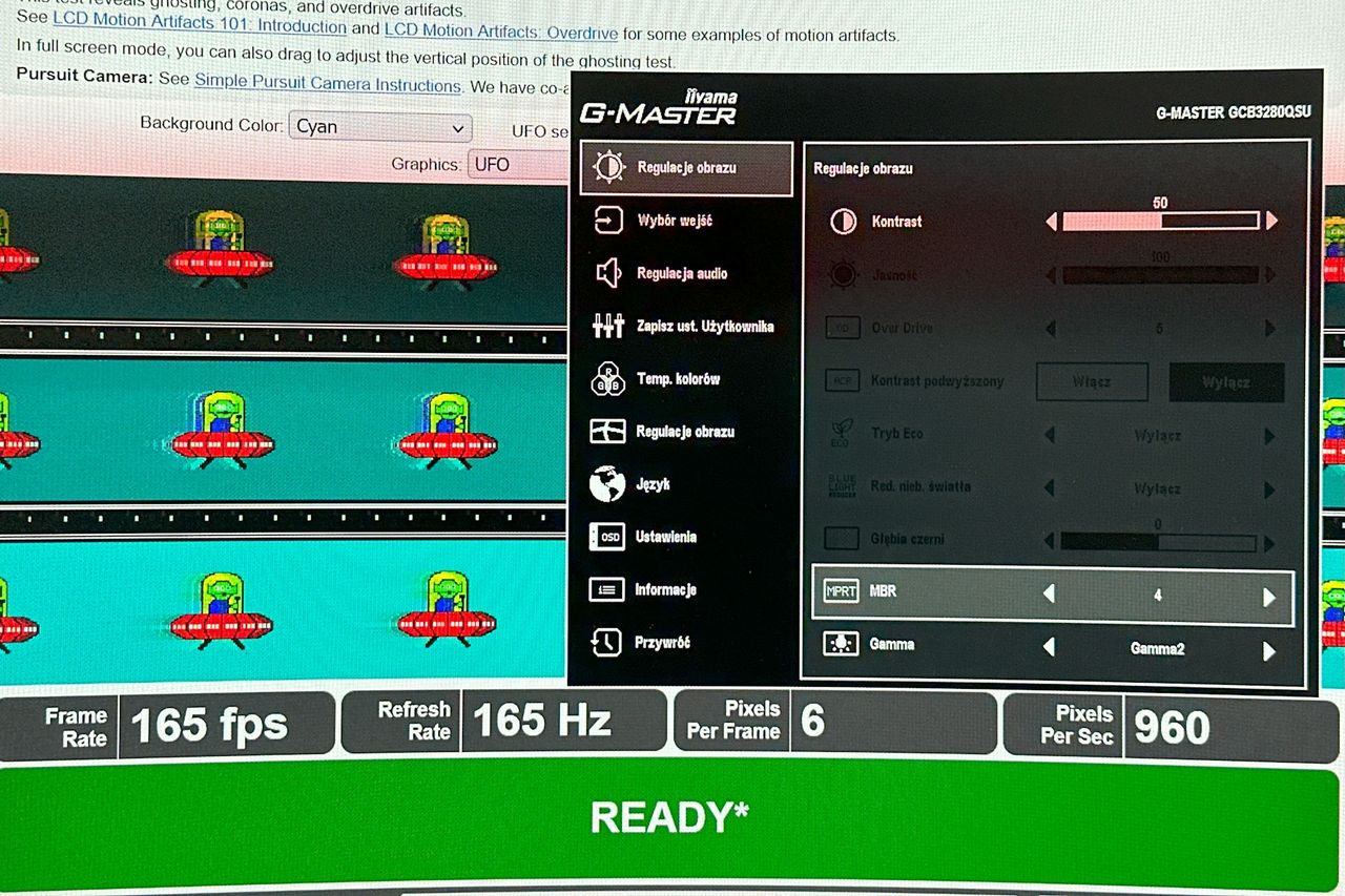 iiyama G-Master GCB3280QSU Red Eagle - test ufo - mbr 4