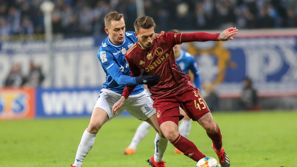 Newspix / Paweł Jaskółka / Na zdjęciu: Iuri Medeiros (przy piłce)