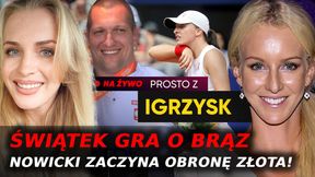 "Prosto z Igrzysk". Świątek gra o brąz. Nowicki zaczyna obronę złota