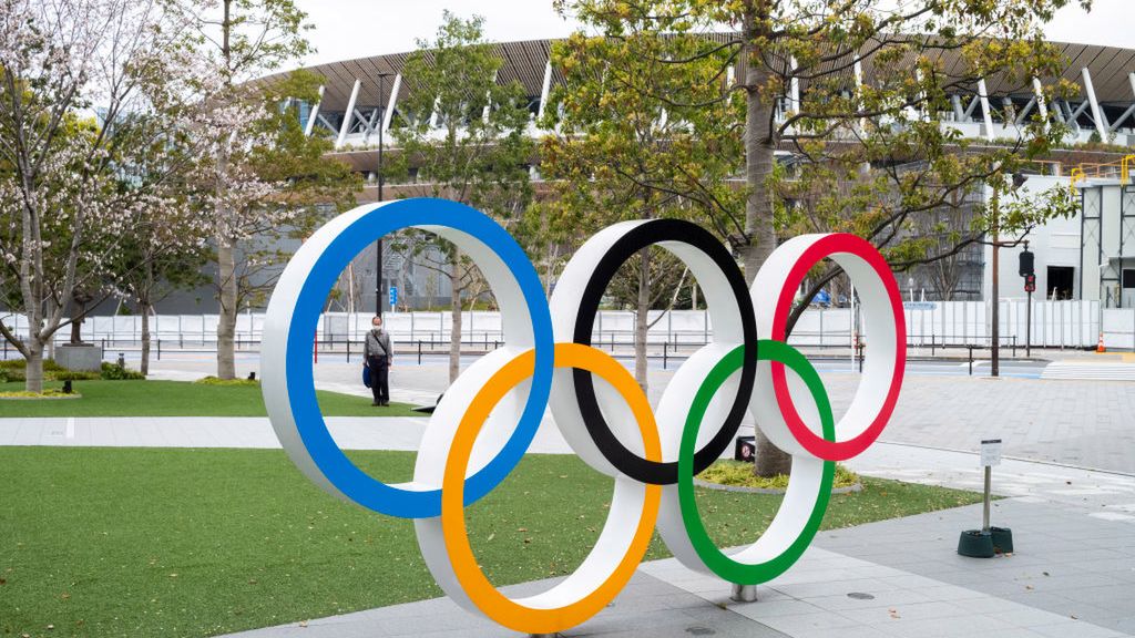 Zdjęcie okładkowe artykułu: Getty Images / Massimo Rumi/Barcroft Media  / Na zdjęciu: logo igrzysk