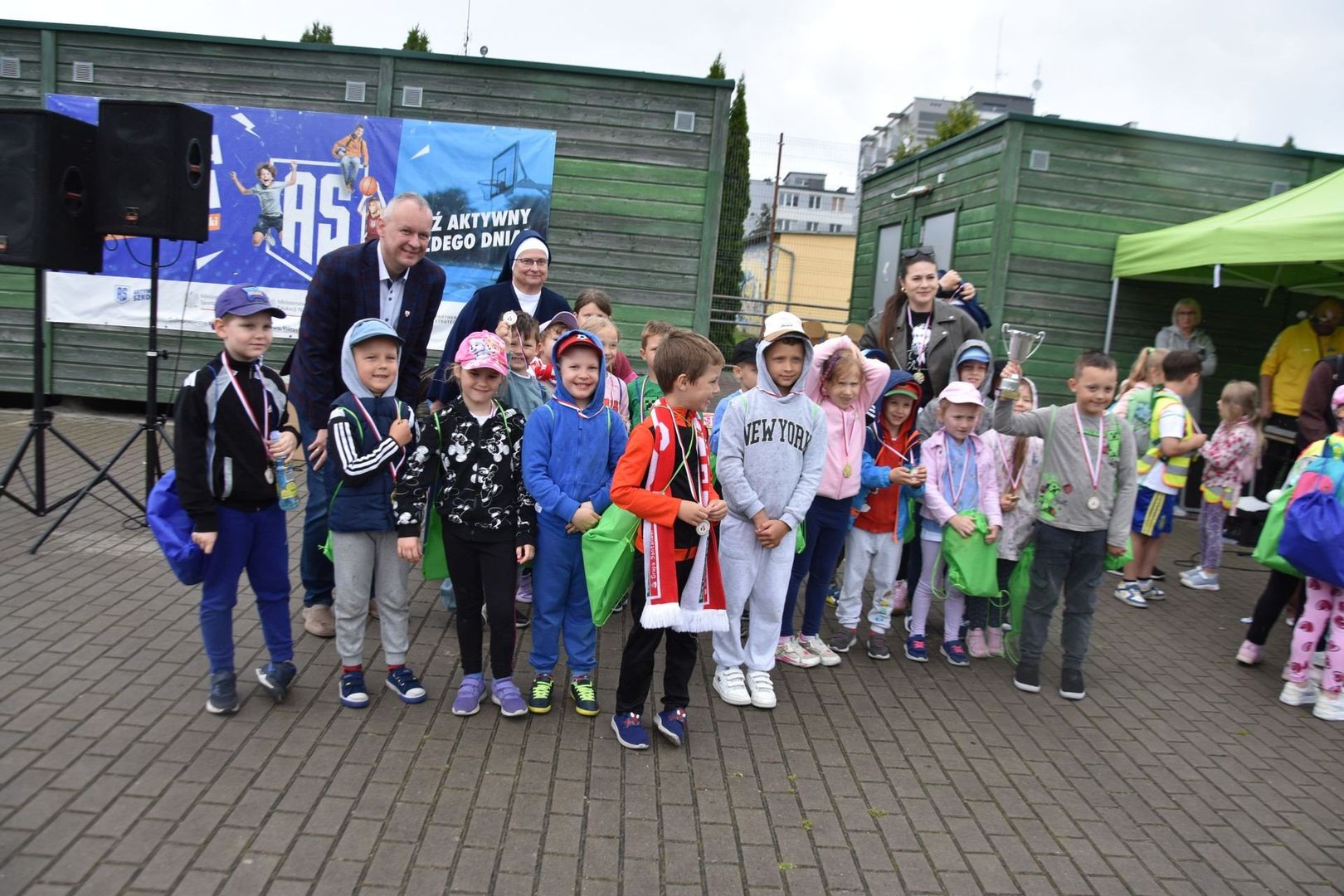 Olimpiada Sportowa 2025 w Aleksandrowie Kujawskim dla przedszkolaków.