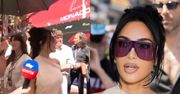 Kim Kardashian ZIGNOROWAŁA legendarnego reportera podczas Formuły 1. "Zachowuje się, jakby była ważniejsza od wszystkich" (WIDEO)