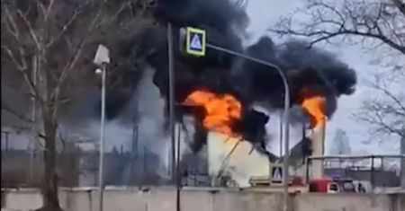 Ukraińcy zaatakowali w Rosji. Wybuchł wielki pożar