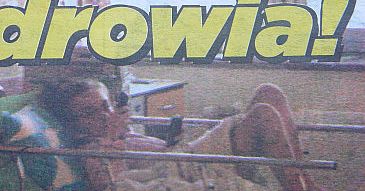 Córka Salety z mamą i ciocią