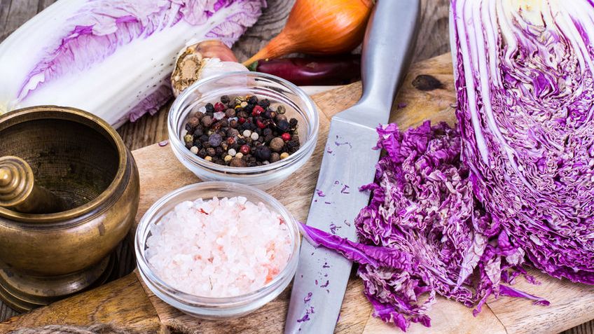  Czerwona kapusta pekińska jest łatwo dostępna