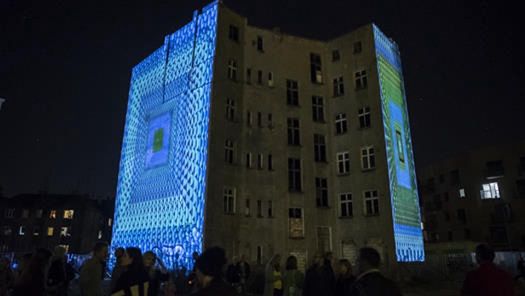 Wrocław. Kinomural. Czarodzieje światła zmienią nadodrzańskie kamienice