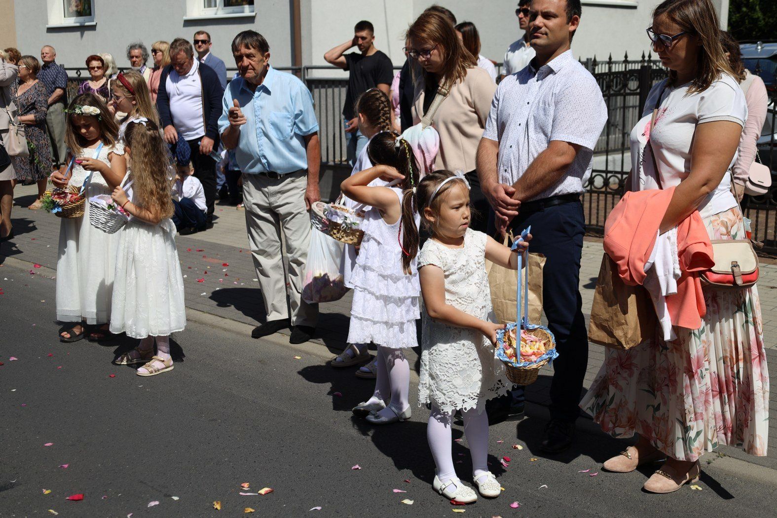 Procesja Bożego Ciała w parafii św. Floriana w Pleszewie