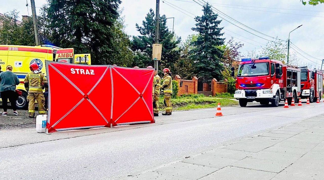 Wracali z wypadku. Trafili na jeszcze gorszy