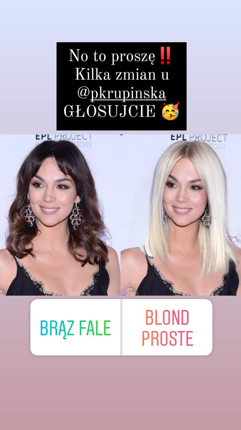 Paulina Krupińska - metamorfoza gwiazd