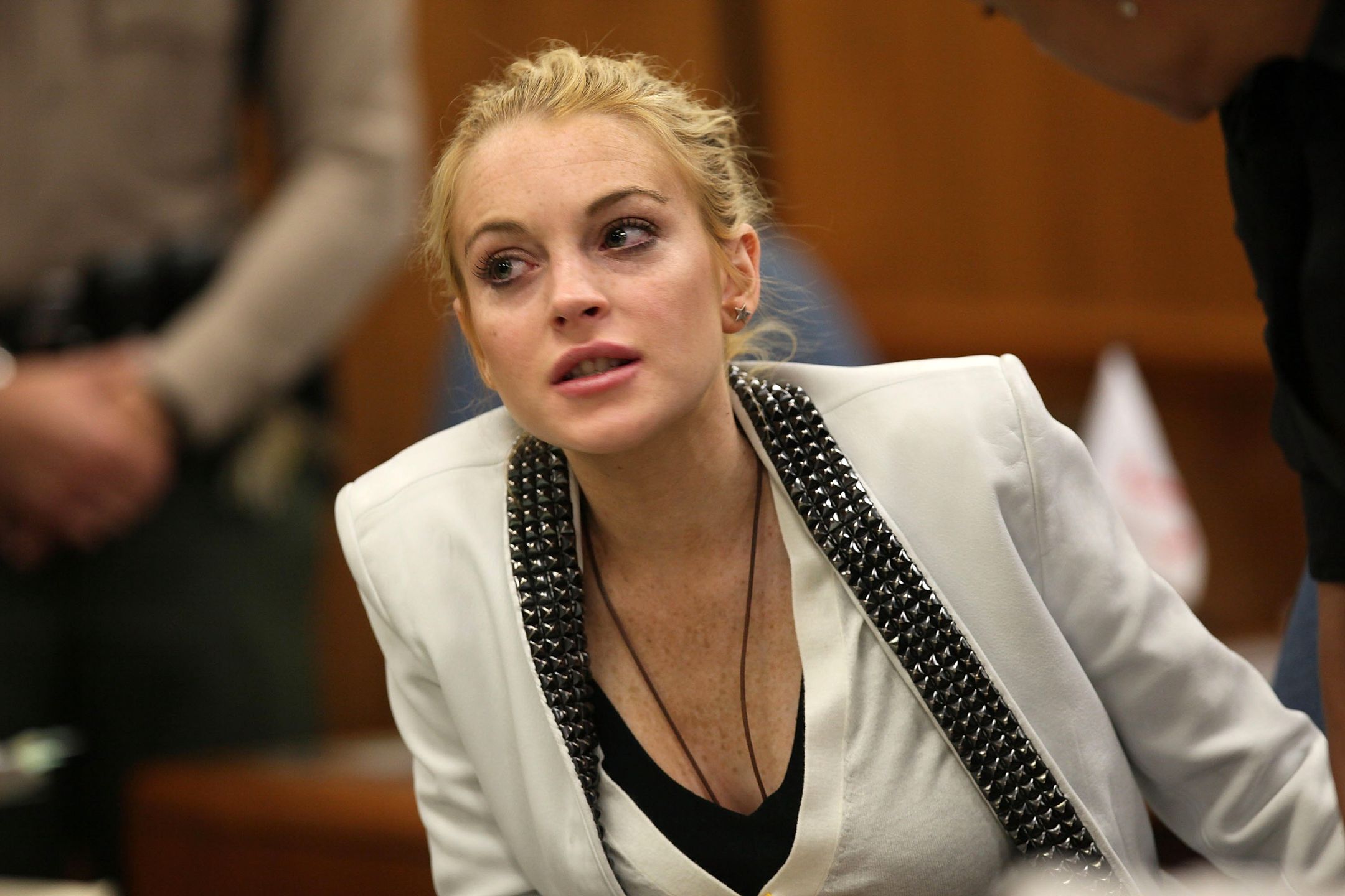 Lindsay Lohan w sądzie, 2009 r.