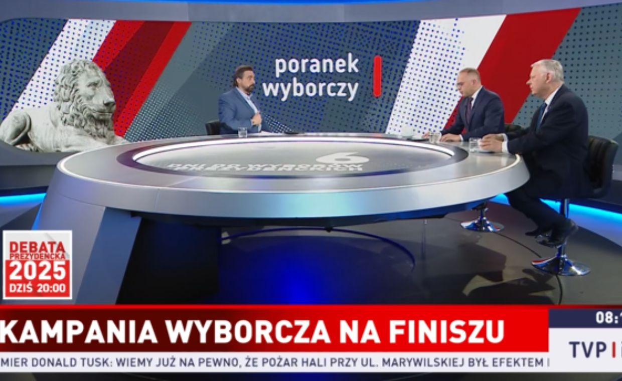Awantura w programie na żywo
