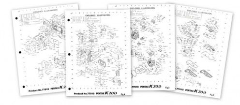Pentax K20D - anatomia aparatu 1