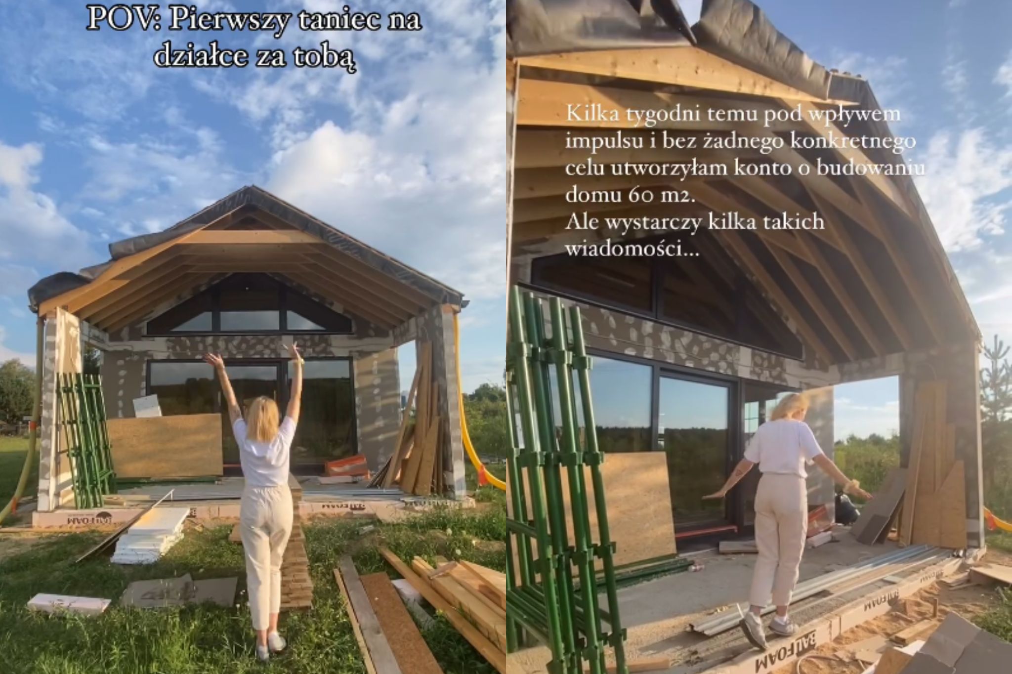 Właścicielka konta przekonuje, że małe domy też są piękne