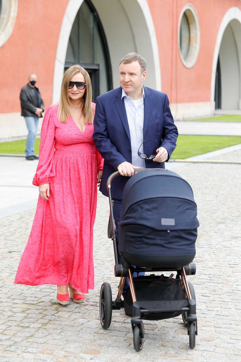 Jacek Kurski z żoną i córeczką - Majowe święto kina ocalonego od zapomnienia TVP