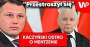 Kaczyński do Mentzena. "Bardzo się przestraszył"