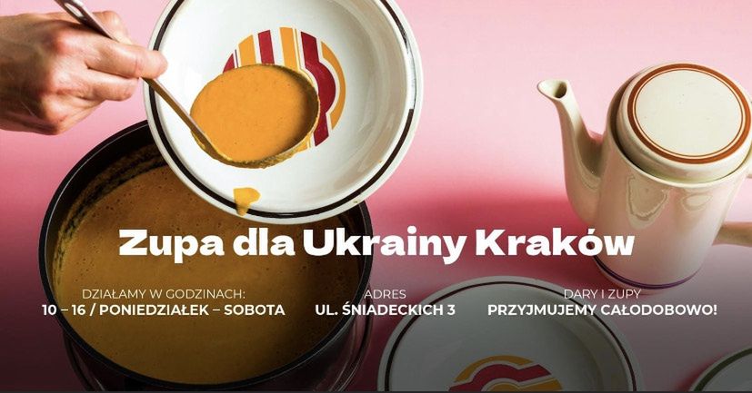 У Кракові поляки готують для українців смачні супи

