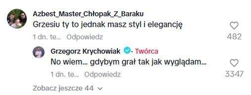 TikTok Grzegorz Krychowiak