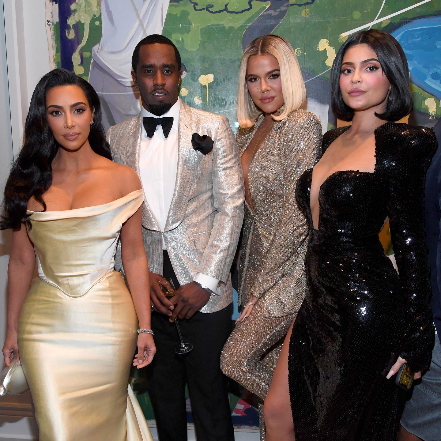 Kim Kardashian, Diddy, Khloe Kardashian i Kylie Jenner