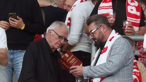 Legenda. Zobacz, kto pojawił się na meczu Polaków