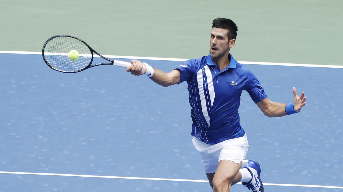 PAP/EPA / JASON SZENES / Na zdjęciu: Novak Djoković