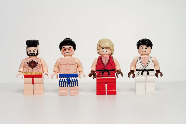 Street Fighter II w wersji LEGO 2