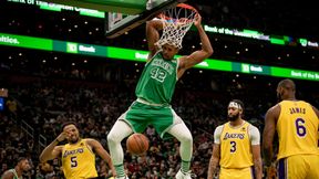 LeBron wrócił na mecz Celtics - Lakers. Hit skończył się różnicą 22 punktów!