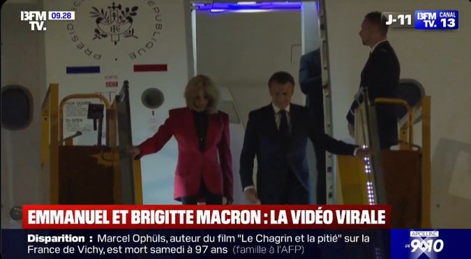 Brigitte Macron uderzyła męża?
