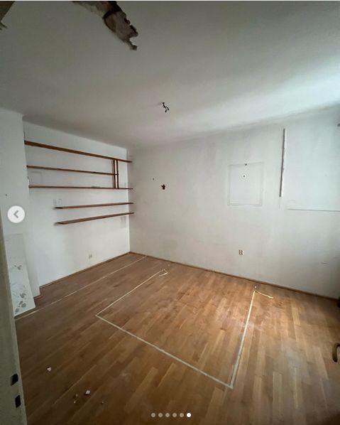 Izabella Krzan ogłasza rozpoczęcie remontu nowego mieszkania
