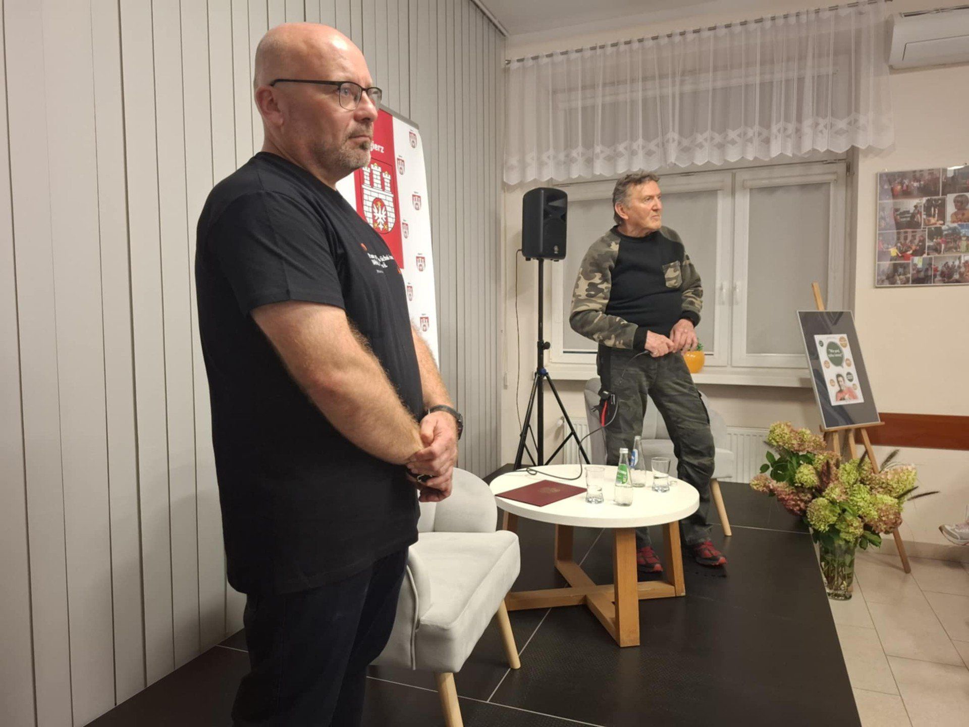 Krzysztof Majchrzak odwiedził Zgierz. Aktor charakterystyczny oraz muzyk jazzowy