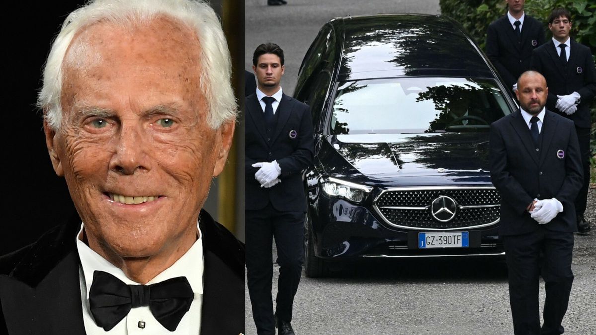 Pogrzeb Giorgio Armaniego. Ceremonia tylko dla najbliższego otoczenia [ZDJĘCIA]