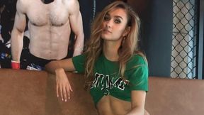 To ona wygrała konkurs na nową ring girl KSW. Zuzia Rams wyprowadzi "Pudziana" do walki