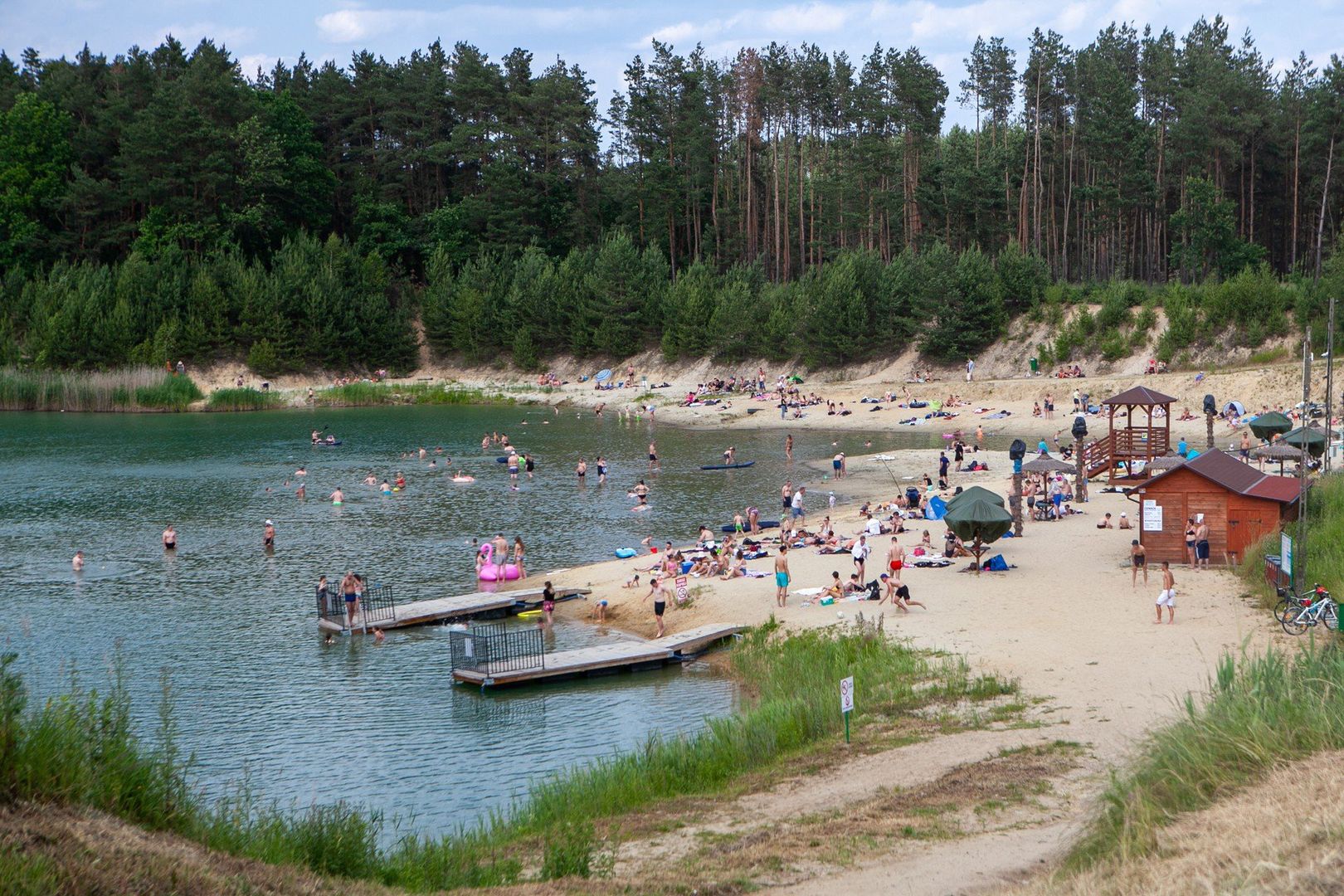 Lazurowe Wybrzeże w Czarnej Sędziszowskiej
